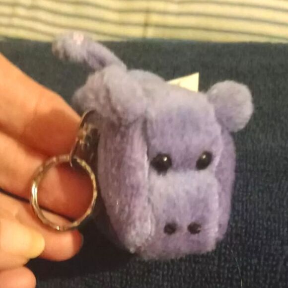 🩷Vintage Avon Hilda The Hippo Full O'Beans Collectible Plushie/Matching mini - Picture 3 of 5